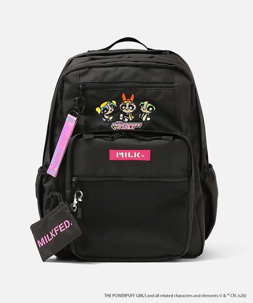 MILKFED.(ミルクフェド)の「THE POWERPUFF GIRLS × MILKFED. BACKPACK(バックパック/リュック・レディース・ブラック・ONE SIZE)」の11枚目の写真