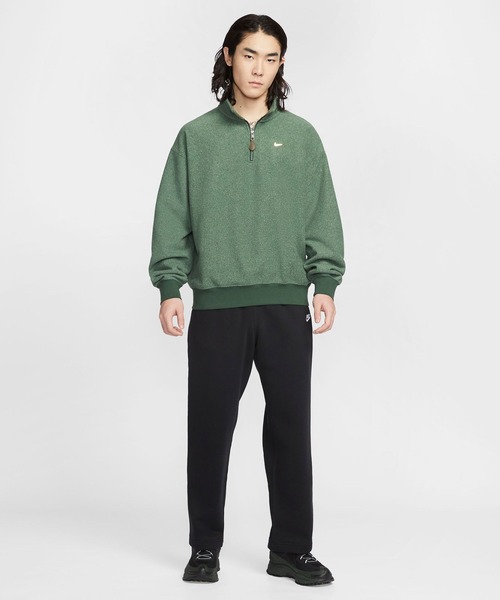 NIKE(ナイキ)の「NIKE AS M NK SSNL+ HW BB QZ TOP / ナイキ SSNL+ HW BB QZ L/S トップ GCE 【SP】(スウェット・メンズ・ネイビー/グリーン・S/M/L/XL/XXL)」の9枚目の写真