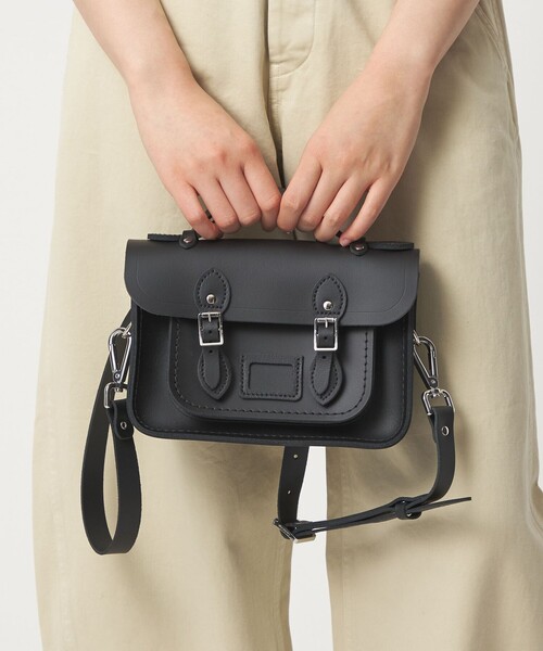 ODETTE E ODILE(オデットエオディール)の「<CAMBRIDGE SATCHEL> The Mini(ショルダーバッグ・レディース・ブラック・FREE)」の1枚目の写真