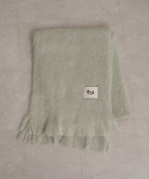 Omekashi（オメカシ）の「814 EZCARAY SCARF MOHAIR（マフラー・レディース・オフホワイト・FREE）」の3枚目の写真