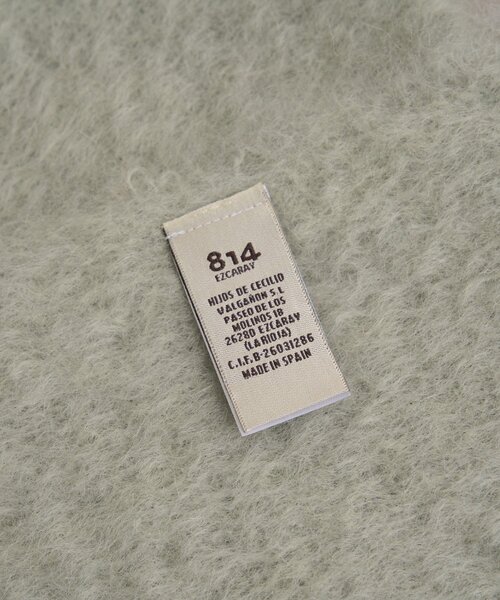 Omekashi（オメカシ）の「814 EZCARAY SCARF MOHAIR（マフラー・レディース・オフホワイト・FREE）」の5枚目の写真