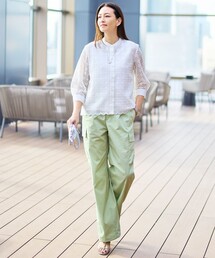 自由区（ジユウク）の「ハイカウントカーゴ パンツ（カーゴパンツ）」