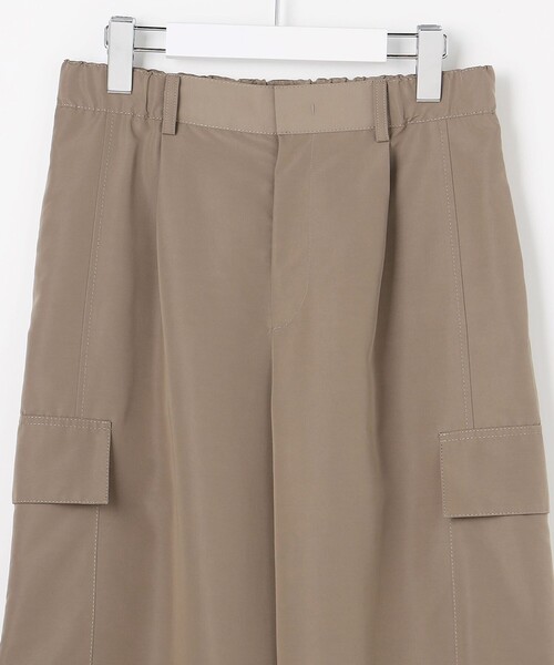 自由区（ジユウク）の「ハイカウントカーゴ パンツ（カーゴパンツ・レディース・ブラック系/カーキ系/グリーン系・40/38）」の10枚目の写真