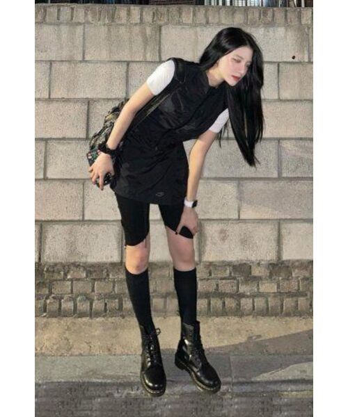 PIECEMAKER(ピースメーカー)の「TS NYLON SHIRRING VEST (BLACK)(ベスト・レディース・その他・FREE)」の13枚目の写真