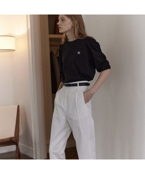 NONLOCAL(ノンローカル)の「Tomboy Cotton pants - Off White(その他パンツ・レディース・その他・S/M)」の2枚目の写真