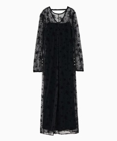 セール】◇リボンチュールフレアーワンピース（ワンピース）｜JILL by