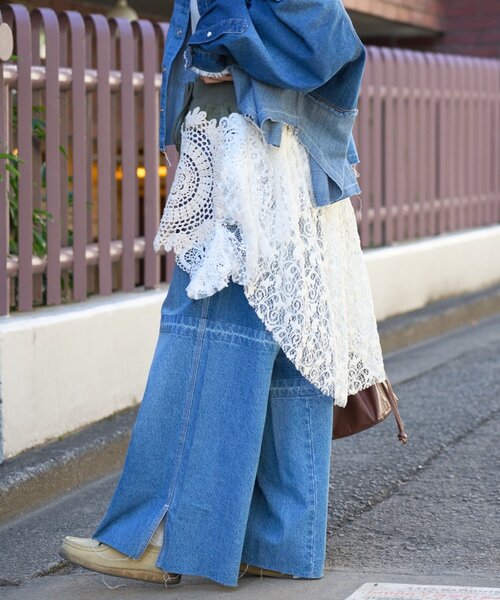 etsinta（エシンタ）の「インスタライブで大反響!!【etsinta】2wayレースミリタリーミニスカート（スカート・レディース・カーキ・ONE SIZE）」の12枚目の写真