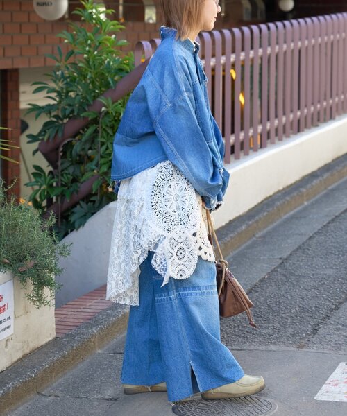 etsinta（エシンタ）の「インスタライブで大反響!!【etsinta】2wayレースミリタリーミニスカート（スカート・レディース・カーキ・ONE SIZE）」の18枚目の写真