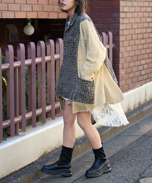 etsinta（エシンタ）の「インスタライブで大反響!!【etsinta】2wayレースミリタリーミニスカート（スカート・レディース・カーキ・ONE SIZE）」の19枚目の写真