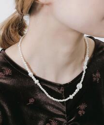 SMELLY | ミックスパールネックレス(ネックレス)