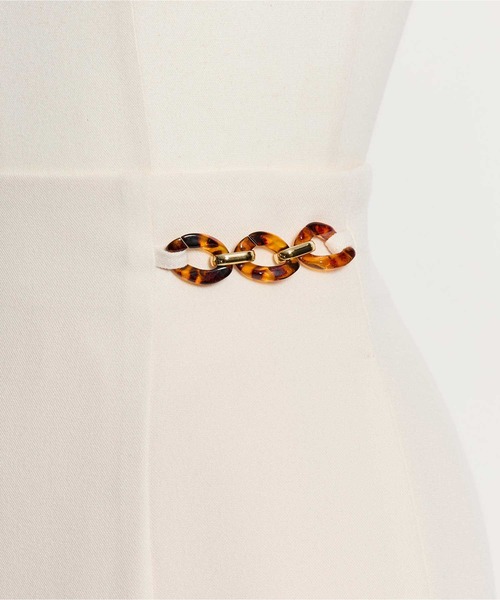 NOELA（ノエラ）の「パーツデザインペンシルスカート（スカート・レディース・グレー/オフホワイト/モカ・S/M）」の19枚目の写真