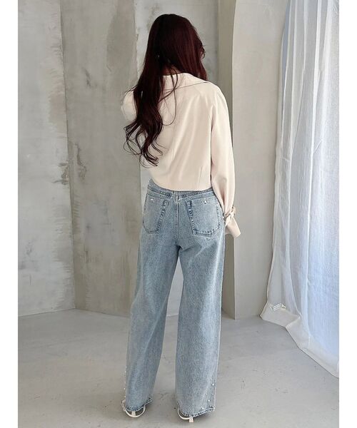 MERCURYDUO（マーキュリーデュオ）の「【セットアップ着用可】ショートトレンチコート（トレンチコート・レディース・ベージュ/アイボリー・FREE）」の18枚目の写真