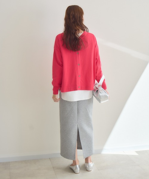 KATHARINE ROSS（キャサリンロス）の「【KATHARINE ROSS】ダンボールロングスカート（スカート・レディース・ブラック/グレー・FREE）」の7枚目の写真