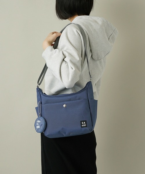 MOOMIN（ムーミン）の「【MOOMIN】(ムーミン) ショルダーバッグ RMNK-08（ショルダーバッグ・レディース・ブラック/ベージュ/レッド/グリーン/サックスブルー・ONE SIZE）」の20枚目の写真