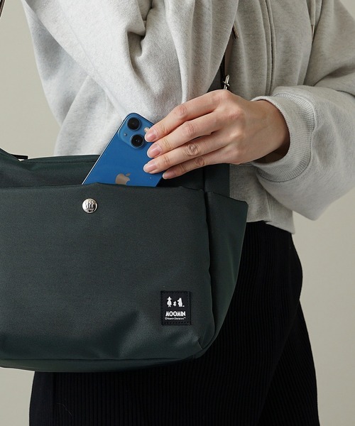 MOOMIN（ムーミン）の「【MOOMIN】(ムーミン) ショルダーバッグ RMNK-08（ショルダーバッグ・レディース・ブラック/ベージュ/レッド/グリーン/サックスブルー・ONE SIZE）」の6枚目の写真