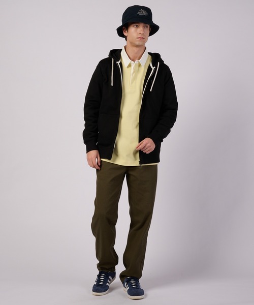 Eddie Bauer(エディーバウアー)の「ヴィンテージ ソフト ジップフーディ(パーカー・メンズ・杢グレー/グレイッシュベージュ/ブラック・S/M/XL/L/XXL)」の5枚目の写真