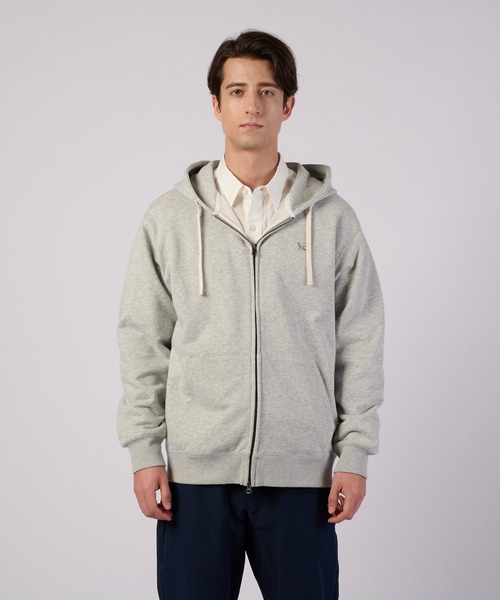 Eddie Bauer(エディーバウアー)の「ヴィンテージ ソフト ジップフーディ(パーカー・メンズ・杢グレー/グレイッシュベージュ/ブラック・S/M/XL/L/XXL)」の10枚目の写真