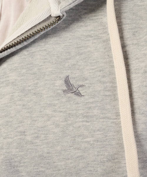 Eddie Bauer(エディーバウアー)の「ヴィンテージ ソフト ジップフーディ(パーカー・メンズ・杢グレー/グレイッシュベージュ/ブラック・S/M/XL/L/XXL)」の15枚目の写真