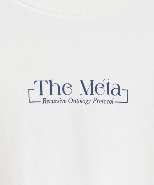 PBLIM（ページボーイリム）の「《UNISEX》モードフラワーロンＴ バックプリント / ルーズシルエット（Tシャツ/カットソー・レディース・オフホワイト/ブラック・MEDIUM/LARGE）」の16枚目の写真