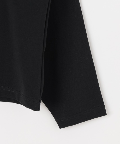 PBLIM（ページボーイリム）の「《UNISEX》モードフラワーロンＴ バックプリント / ルーズシルエット（Tシャツ/カットソー・レディース・オフホワイト/ブラック・MEDIUM/LARGE）」の5枚目の写真