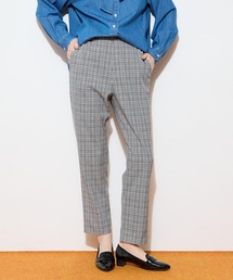 Petit Honfleur（プチオンフルール）の「【すご楽】ストレッチテーパードパンツ【ウエストゴム・通年素材・チェック柄・無地】（その他パンツ）」