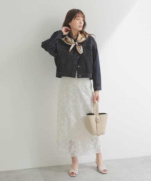 URBAN RESEARCH ROSSO WOMEN（アーバンリサーチ　ロッソ）の「manipuri　65ピルエット（バンダナ/スカーフ・レディース・キャメル・-）」の5枚目の写真