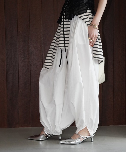 chuclla(チュクラ)の「エアリーバルーンパンツ chw26s089(その他パンツ・レディース・ホワイト・S/M)」の1枚目の写真