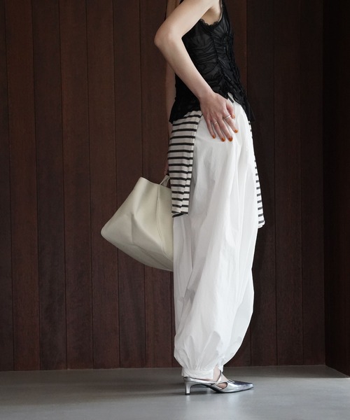 chuclla(チュクラ)の「エアリーバルーンパンツ chw26s089(その他パンツ・レディース・ホワイト・S/M)」の2枚目の写真