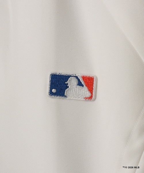 MLB(メジャーリーグベースボール)の「atmos pink x MLB Track Jackt / アトモス ピンク MLB トラック ジャケット【SP】(その他アウター・レディース・ホワイト/ネイビー/カモフラージュ・FREE)」の7枚目の写真