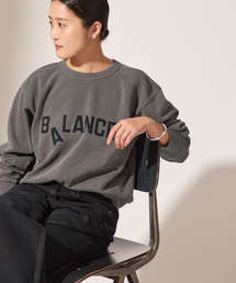 journal standard L'essage | 《追加2》【MIXTA/ミクスタ】BALANCE CREW SWEAT SHIRTS:スウェット(スウェット)