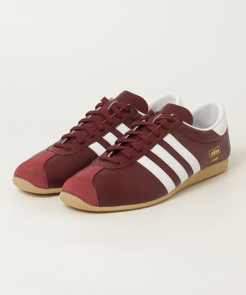 adidas(アディダス)の「adidas/アディダス PARIS / KJ1009 / KJ1008 (25cm~28cmサイズ展開)(スニーカー・メンズ・ワインレッド/グリーン・26.0cm/25.0cm/28.0cm/27.0cm)」の1枚目の写真