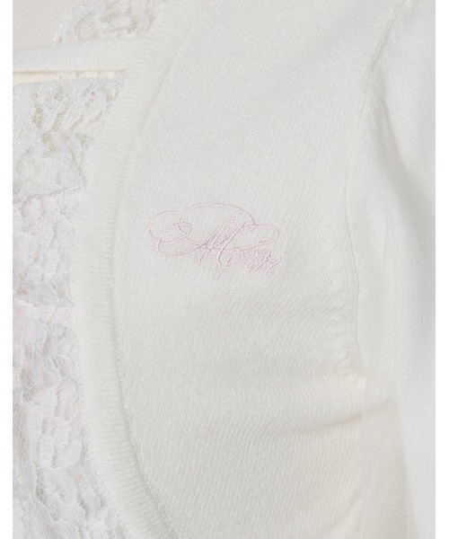 mellfy memory(メルフィーメモリー)の「Milky sugar check knit(ニット/セーター・レディース・ベージュ/ホワイト・FREE)」の11枚目の写真