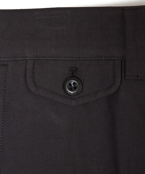 CRIMIE（クライミー）の「TAILORED TROUSERS _ BACK SATIN（スラックス・メンズ・カーキ/ブラック・XXL/XL/L/M/S）」の8枚目の写真