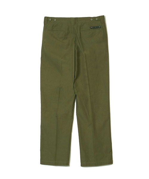 CRIMIE（クライミー）の「TAILORED TROUSERS _ BACK SATIN（スラックス・メンズ・カーキ/ブラック・XXL/XL/L/M/S）」の19枚目の写真