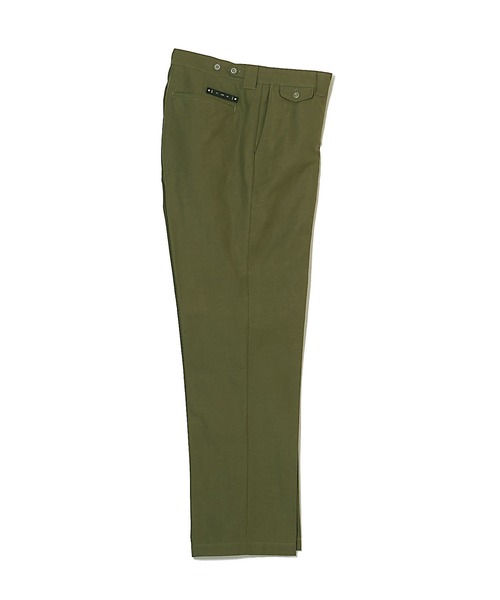 CRIMIE（クライミー）の「TAILORED TROUSERS _ BACK SATIN（スラックス・メンズ・カーキ/ブラック・XXL/XL/L/M/S）」の20枚目の写真