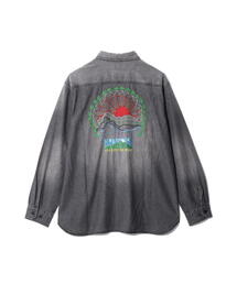 BEAVER | MANASTASH/マナスタッシュ/EMBROIDERY SHIRTS(Tシャツ/カットソー)