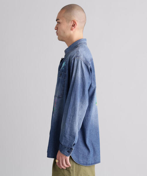 MANASTASH（マナスタッシュ）の「MANASTASH/マナスタッシュ　EMBROIDERY SHIRTS（シャツ/ブラウス・メンズ・その他4/ブラック/ホワイト・L/S/M/XL）」の19枚目の写真