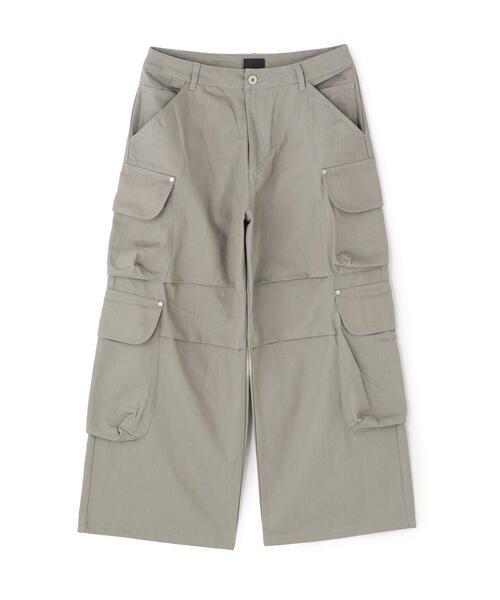 DANKE SCHON(ダンケシェーン)の「DankeSchon/ダンケシェーン/10oz KATURAGI W-CARGO PANTS(カーゴパンツ・メンズ・ブラック/グレー/ホワイト・M/L/S)」の22枚目の写真