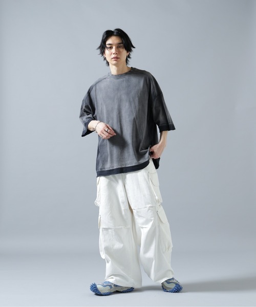 DankeSchon/ダンケシェーン/10oz KATURAGI W-CARGO PANTS（カーゴ
