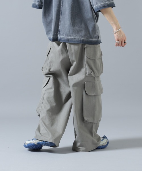 DankeSchon/ダンケシェーン/10oz KATURAGI W-CARGO PANTS（カーゴ