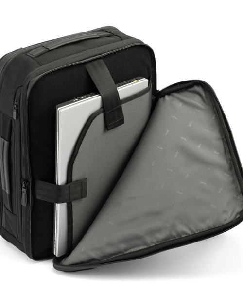 ace.（エース）の「ビジネスリュック ガジェタブルCB2 15/20L A4サイズ 14インチPC エキスパンド 20024（ビジネスバッグ・メンズ・ブラック/グレー・FREE）」の14枚目の写真