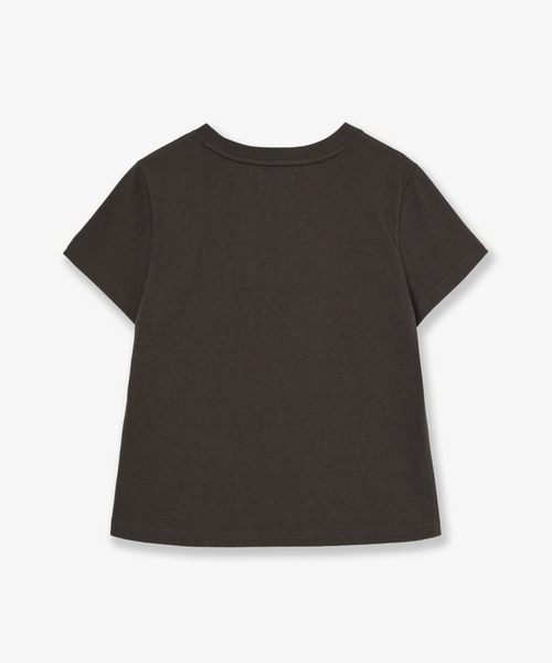 aeae(エーイーエーイー)の「COLOR DOT LOGO TEE(Tシャツ/カットソー・レディース・ブラウン/ホワイト/ネイビー・FREE)」の11枚目の写真