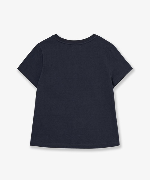aeae(エーイーエーイー)の「COLOR DOT LOGO TEE(Tシャツ/カットソー・レディース・ブラウン/ホワイト/ネイビー・FREE)」の15枚目の写真
