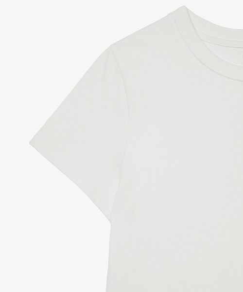 aeae(エーイーエーイー)の「COLOR DOT LOGO TEE(Tシャツ/カットソー・レディース・ブラウン/ホワイト/ネイビー・FREE)」の6枚目の写真