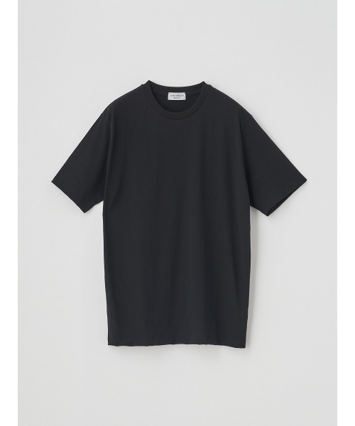 JOHN SMEDLEY(ジョンスメドレー)の「コットン ライトウェイト半袖スリムTシャツ(Tシャツ/カットソー・メンズ・ブラック・1/2/3)」の1枚目の写真