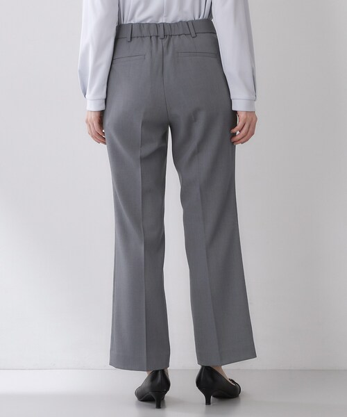 index（インデックス）の「ストレッチスリムフレアパンツ【洗濯機OK】（その他パンツ・レディース・ブラック/チャコールグレー/ナチュラル・36/38/40/42）」の15枚目の写真