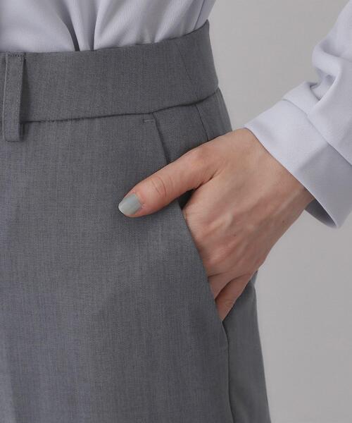 index（インデックス）の「ストレッチスリムフレアパンツ【洗濯機OK】（その他パンツ・レディース・ブラック/チャコールグレー/ナチュラル・36/38/40/42）」の19枚目の写真