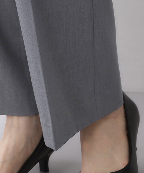 index（インデックス）の「ストレッチスリムフレアパンツ【洗濯機OK】（その他パンツ・レディース・ブラック/チャコールグレー/ナチュラル・36/38/40/42）」の20枚目の写真