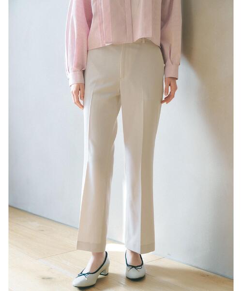 index（インデックス）の「ストレッチスリムフレアパンツ【洗濯機OK】（その他パンツ・レディース・ブラック/チャコールグレー/ナチュラル・36/38/40/42）」の21枚目の写真