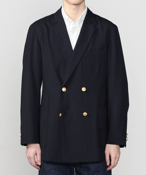 GYMPHLEX（ジムフレックス）の「Gymphlex | ダブルブレストジャケット MEN（テーラードジャケット・メンズ・ダークネイビー・M/L）」の12枚目の写真